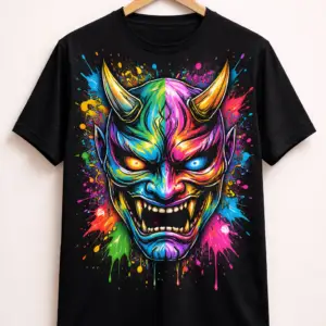 Beige Leaf Print Relaxed Fit Pique Polo T-Shirt